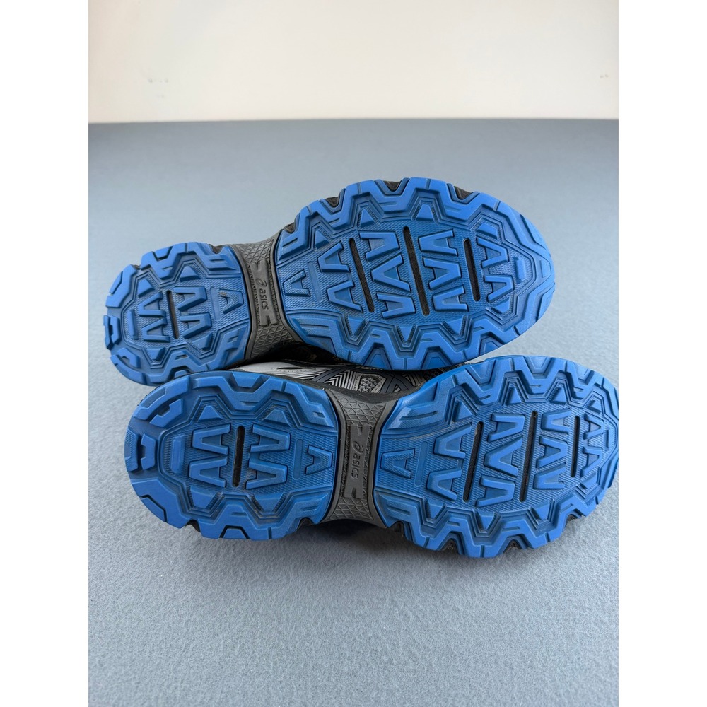 ASICS Gel-Venture 8 Mens 9 Grey Blue Black Trail Running Shoes 1011A824 - Picture 7 of 7